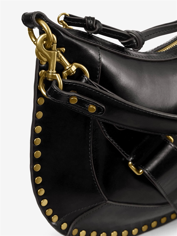 Isabel Marant Etoilé Naoko Hobo Studded Taske, Black 